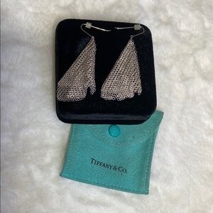 Tiffany - Elsa Peretti® Mesh Scarf Earrings (Signed)